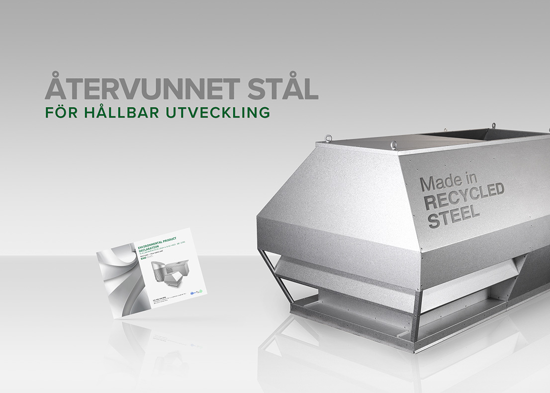 2024/01 - Återvunnet stål Takhuv